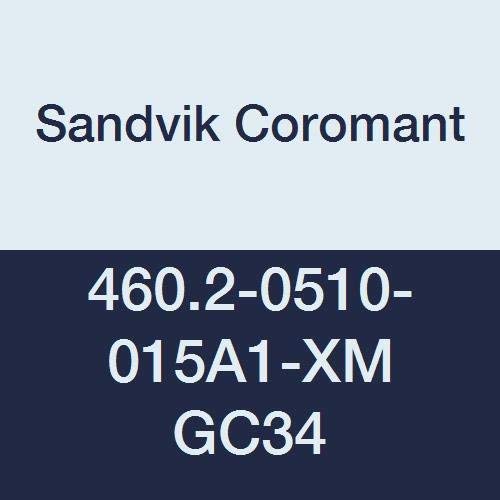 Sandvik Coromant 460.2-0510-015A1-XM GC34 Katı Karbür Matkaplar, Çok Malzemeler için CoroDrill 460 Katı Karbür Adım