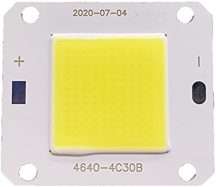 10 ADET DC12V 50 W LED COB Entegre Akıllı IC Sürücü Yüksek Güç 12 V COB LED Soğuk Beyaz Sıcak Beyaz Tam Spektrum