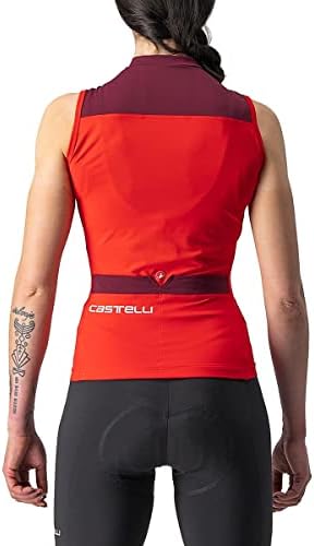Castelli kadın Solaris Kolsuz Bisiklet Forması
