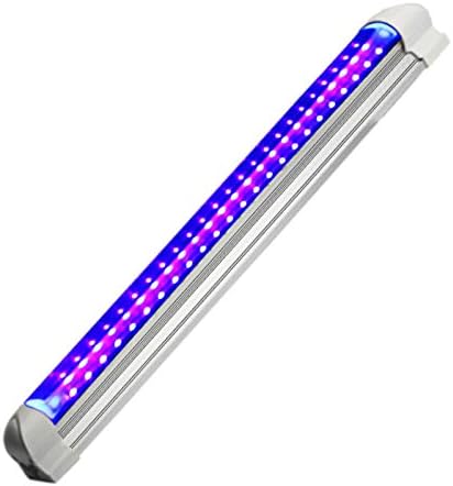 Toika【15 Paket】 siyah ışık 8ft T8 LED entegre UV Blacklight Bar 240 CM , LED UV Bar karanlıkta Parlayan parti malzemeleri