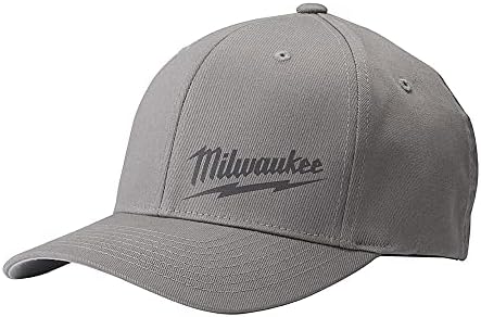Milwaukee Küçük / Orta Gri Gömme Şapka