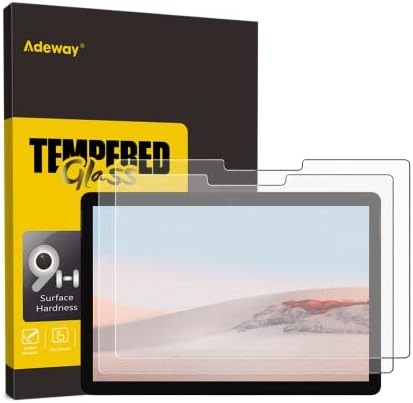 Adeway (2 Paket) Microsoft Surface Go 3/2/1 ile uyumlu (LCD 10.5 inç) Kolay kurulum/Kağıt üzerinde Olduğu Gibi Yazma