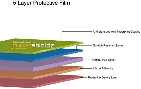 (3 Paket) LG G8X thinq Ekran Koruyucu için tasarlanmış Supershieldz, (3 Ana Ekran ve 3 çift Ekran), Parlama önleyici