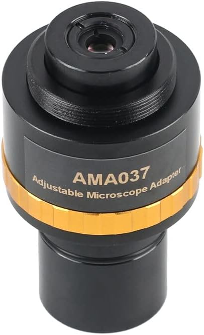 0.37 X 0.5 X 0.75 X Odaklanabilir Mikroskop Elektronik Mercek C Montaj Adaptörü Lens için 23.2 mm Arayüzü için Video