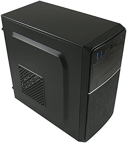 LC-Power 2015MB Mikro Kule Siyah Bilgisayar Kasası (Mikro Kule, PC, Metal, Siyah, Mikro ATX, Mini-ITX, 13,5 cm