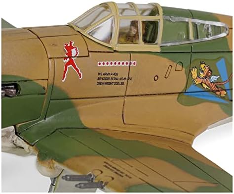APLİQE Uçak Modelleri 1/72 Amerikan P - 40B P40 Fighter Kartal 81A - 2 Uçak Modeli Grafik Ekran