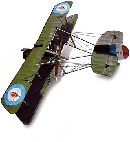 MOOKEENONE 1: 33 İkinci Dünya Savaşı İngiliz Hava Aracı DH.2 Tek kişilik Çift Kanatlı Korsan Askeri Savaş Uçağı Kağıt