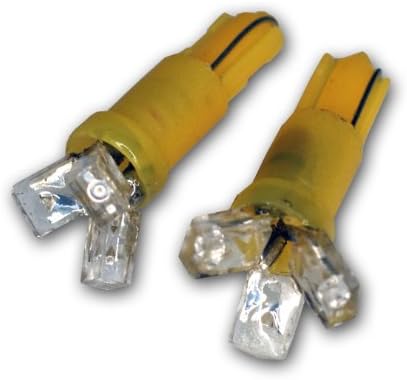 Tuningpros LEDSTL-T5-A3 bağlantı tablası aydınlatma lambası LED ampuller T5, 3 LED Sarı 2'li Set