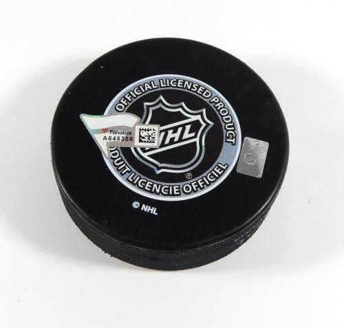 Victor Mete İmzaladı NHL Taslak Hokey Diski Canadiens Fanatikleri Otomatik İmzalı NHL Diskleri