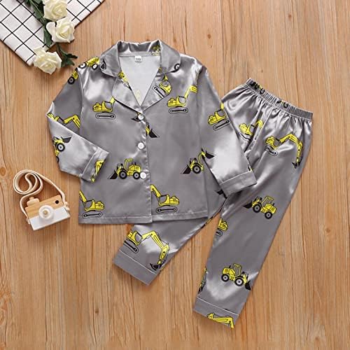 18 Ay Çocuk Giyim Yürüyor bebek Kız Erkek Leopar Baskı Gömlek ve Şort 2 ADET Pijama Peluş Elbise Erkek