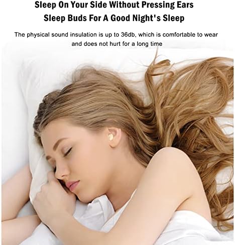 A. FORVI Uyku Kulaklıkları Uyku için Görünmez Bluetooth Kulaklıklar En Küçük Uyku Tomurcukları Yan Uyuyanlar için