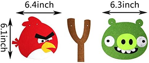 Angry Birds Doğum Günü Afiş Angry Birds Oyunu Tema Doğum Günü Dekorasyon Doğum Günü Partisi Malzemeleri