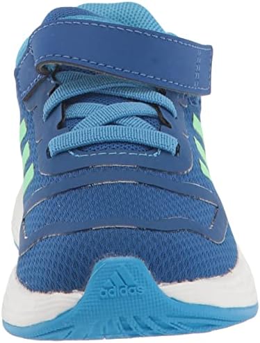adidas Kids Duramo 10 Koşu Ayakkabısı, Takım Koyu Mavi / Işın Yeşili / Nabız Mavisi (Elastik), ABD Unisex Yürümeye