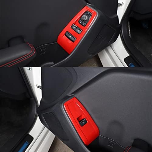 Subaru BRZ 2022-2023 ile Uyumlu Yeni Koruyucu Cam Kontrol Kapakları (Kırmızı)