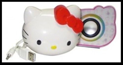 Hello Kitty Kalıplı Kafa USB Hoparlör (78609)