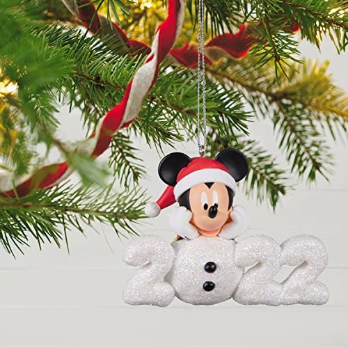 Hallmark Keepsake Noel Süsü 2022, Disney Mickey Mouse Disney Büyüsünün Bir Yılı