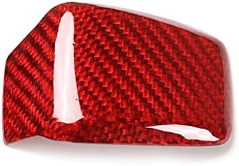 Eppar Yeni Karbon Fiber direksiyon Aşağı Etiket ile Uyumlu Alfa Romeo Stelvio 2020-2022 (Kırmızı)
