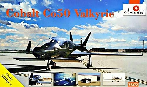 Amodel 72372-1 / 72 Kobalt Co50 Valkyrie Uçak, Ölçekli Plastik Model seti