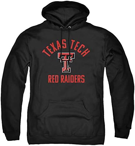 Texas Tech Üniversitesi Resmi Raiders Logo Unisex Yetişkin Pull-Over Hoodie