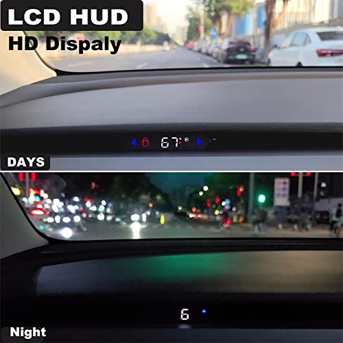 JERBOR HD Dijital Heads Up Ekran HUD Tesla Modeli 3 Tesla Modeli Y 2019-2023, araba Akıllı Hız Göstergesi LCD Hız