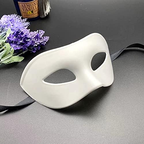 Liatunou erkek maskeli balo maskesi yarım yüz maskesi balo ve Cadılar Bayramı için