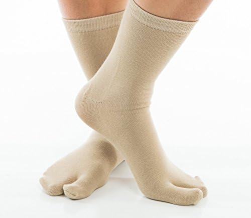 V-Toe Bölünmüş Toe Flip-Flop Çorap 3 Pairs Tabi Premium Pamuk Karışımı Erkek kadın çorapları