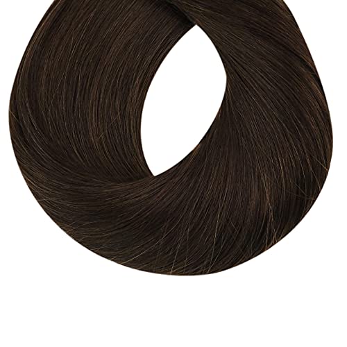 2 Paket Ugeat Önceden birleştirilmiş saç uzantıları U Ucu saç uzantıları 24 inç Keratin Tırnak Ucu insan saçı postiş