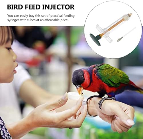 POPETPOP Bebek Kuş Besleme Şırınga-Besleme Tüpleri için Bebek Kuşlar Pet Besleme Şırınga El Besleme Şırınga Kuşlar