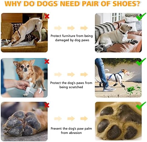 Sıcak Kaldırım için Köpek Ayakkabıları Küçük Orta Büyük Köpekler için Yaz Nefes Alabilen Köpek Çizmeleri, Yansıtıcı