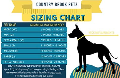 Country Brook Petz-Lüks Balıksırtı Köpek Tasması-ABD'de Üretilmiştir-16 Ruhlu Tasarıma Sahip Spor ve Atletizm Koleksiyonu