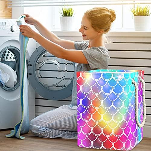 Kulplu çamaşır sepeti Su Geçirmez Katlanabilir çamaşır sepeti eşya kutuları Çocuk Odası ev düzenleyici Glitter Renkli