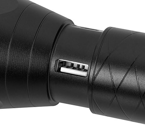 Performans Aracı ATAK Model 552 Pro-Focus 1000 lümen Siyah LED Lityum-İyon şarj edilebilir El feneri