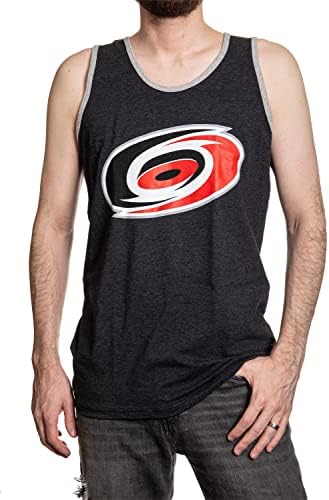 Calhoun NHL Erkek Takım Logosu Klasik Spor kolsuz bluz