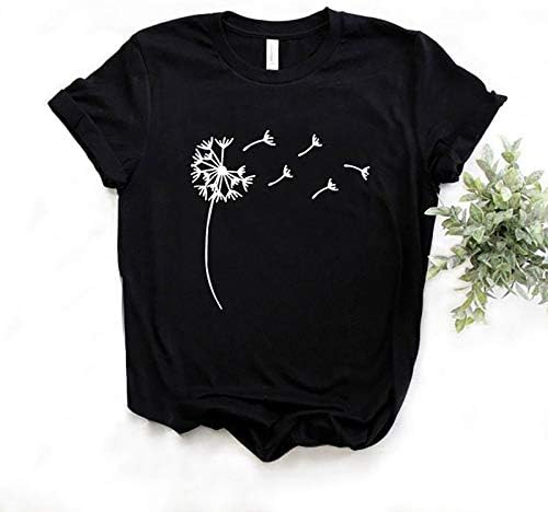 Yubnlvae Tişörtü Kadınlar için Gevşek Fit Bluzlar Çizgili Yaz Kısa Kollu Hafif Ekip Boyun Günlük Moda Rahat