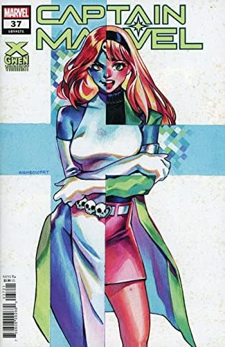 Kaptan Marvel (11. Seri) 37A VF / NM; Marvel çizgi romanı / 171 X Gwen varyantı