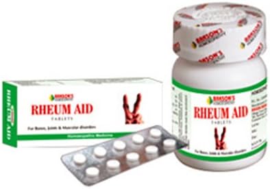 2 Lot X Bakson'un Homeopati-Rheum Yardım Tableti Hareketliliği Koruyor Hızlı Teslimat GARANTİLİ
