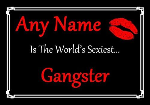 Gangster Kişiselleştirilmiş Dünyanın En Seksi Sertifikası
