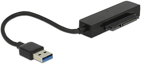 Delock 62742 Dönüştürücü USB 3.0 SATA 22 Pin ile 6.35 cm (2.5 İnç) Koruyucu Kılıf