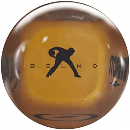 Fırtına Temizle Belmo Altın Bowling Topu-Altın / Siyah