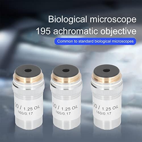 Yüksek güçlü mikroskop lensi, Laboratuar için yüksek ışık geçirgenliği akromatik objektif yay koruma cihazı