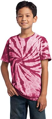 Port & Company Erkek Çocuklarının Temel Kravat Boyası Tişörtü